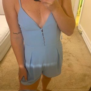 Baby Blue Romper